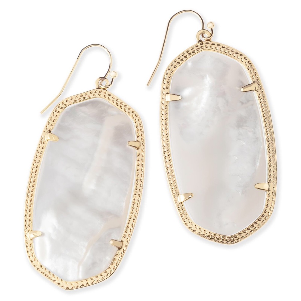 Ivory Kendra Scott Earrings